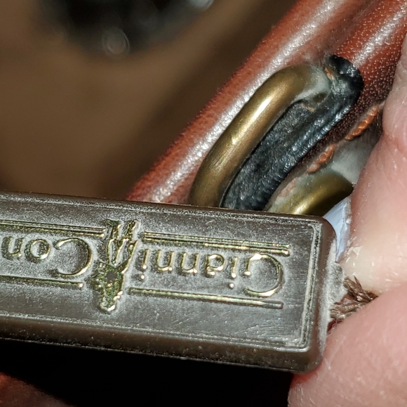 Gianni Conti leather doctor frame bag satchel. - Picture 5 of 5